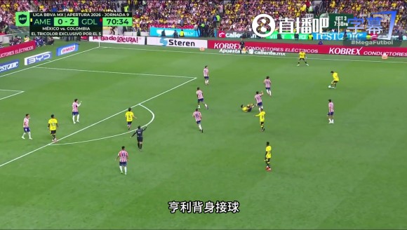 舒服！墨西哥国家德比惊现凌空倒钩破门，解说彻底嗨翻全场⚽